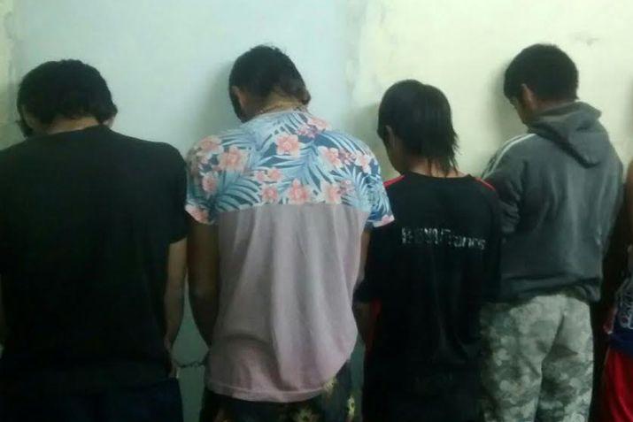 Los sospechosos quedaron a disposición de la Justicia