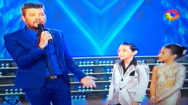 VIDEO Lautaro y Solana y un divertido apriete a Salomone