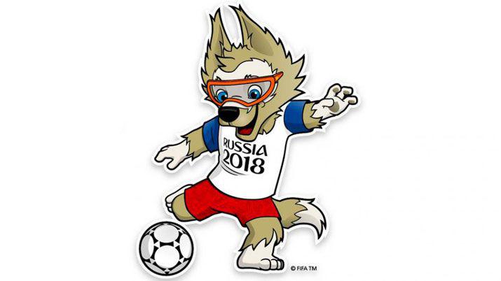 El lobo Zavibaka es la mascota oficial del Mundial de Rusia 2018