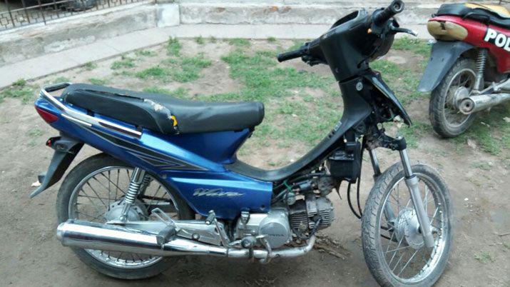 Recuperan una motocicleta con pedido de secuestro