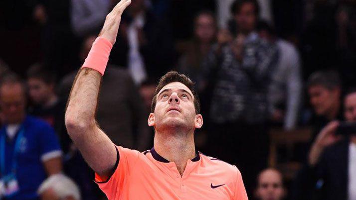 Del Potro le ganoacute a Dimitrov y estaacute en la final de Estocolmo