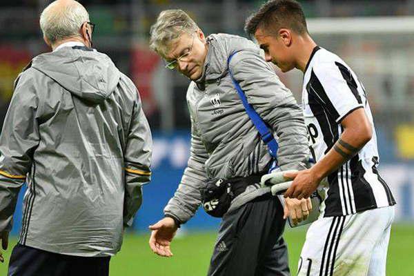 Juventus perdioacute con Milan y sufrioacute la baja de Dybala