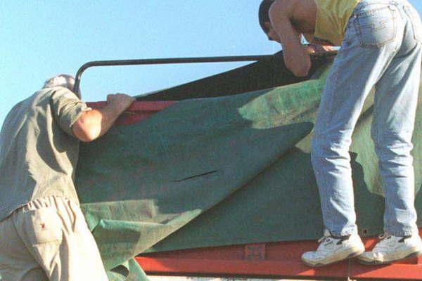 Tres motochorros se alzaron con un camioacuten repleto de cervezas