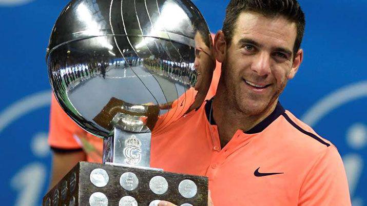 Del Potro volvioacute a ser campeoacuten despueacutes de maacutes de dos antildeos