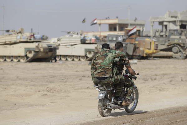 Las fuerzas iraquiacutees y kurdas estaacuten a 5 kiloacutemetros de Mosul