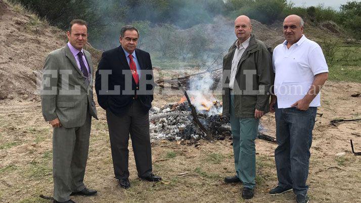 El Juzgado Federal quemoacute maacutes de media tonelada de marihuana