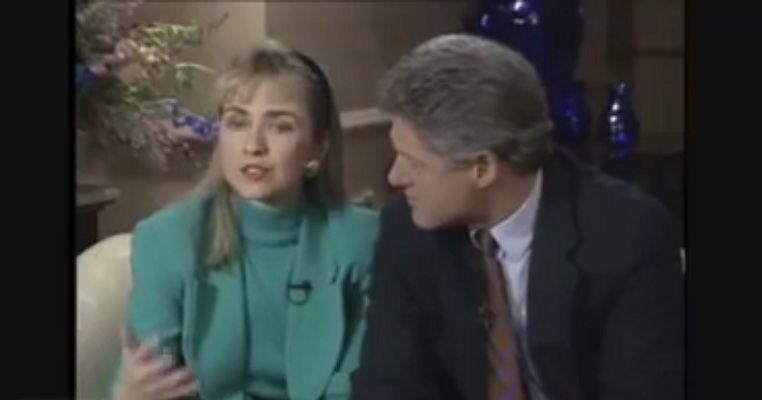 El diacutea en que Bill y Hillary Clinton se salvaron de milagro durante un programa de televisioacuten