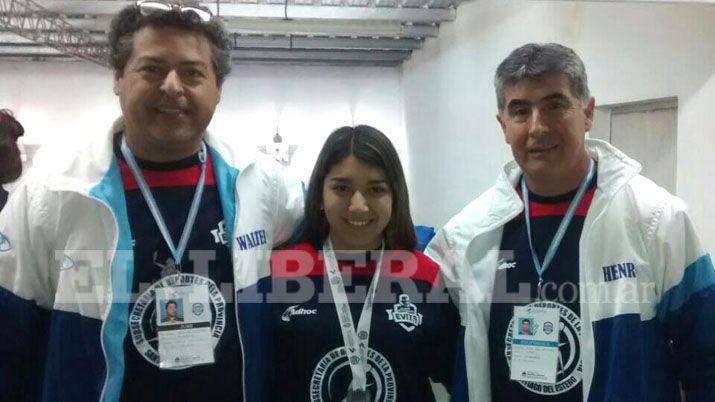 Romina Pereyra clasificó entre las diez mejores