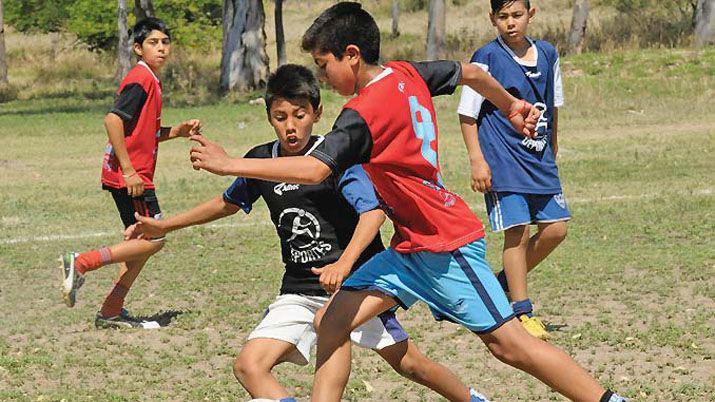 Se jugoacute la novena jornada en la Liga de Fuacutetbol Infantil