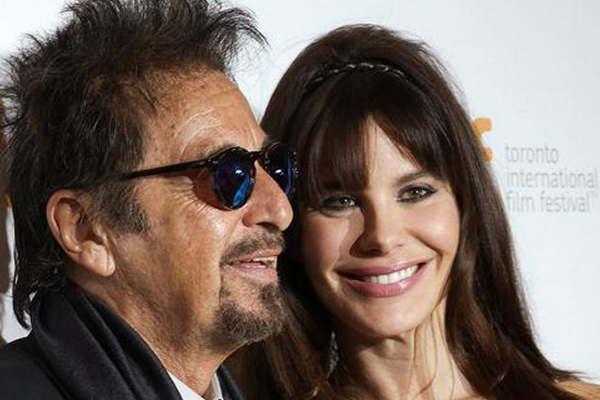 Al Pacino y su esposa argentina Lucila Polak ya estaacuten en Buenos Aires