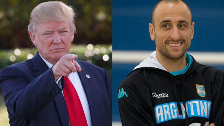 Ginóbili opinó sobre el candidato republicano