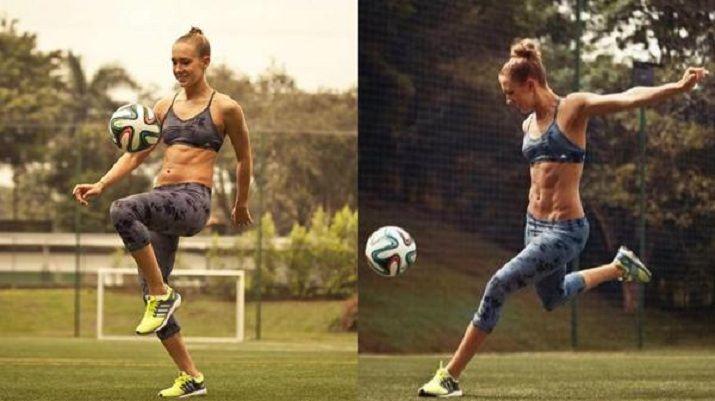 La sexy futbolista que cambioacute de equipo y ahora vive amenazada