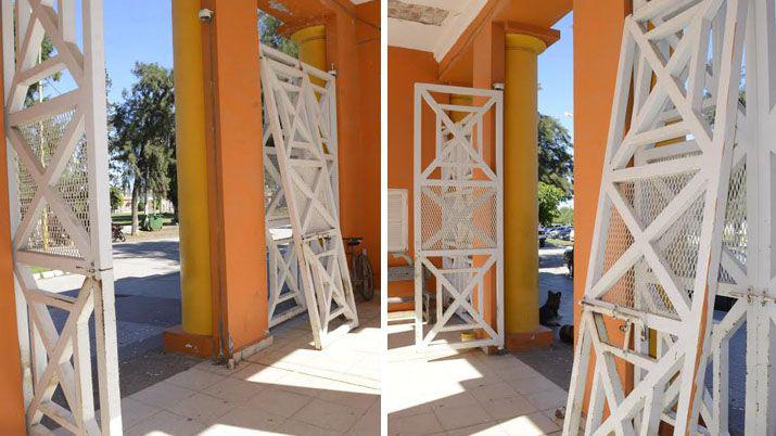 Hechos vandlicos en el cementerio La Misericordia