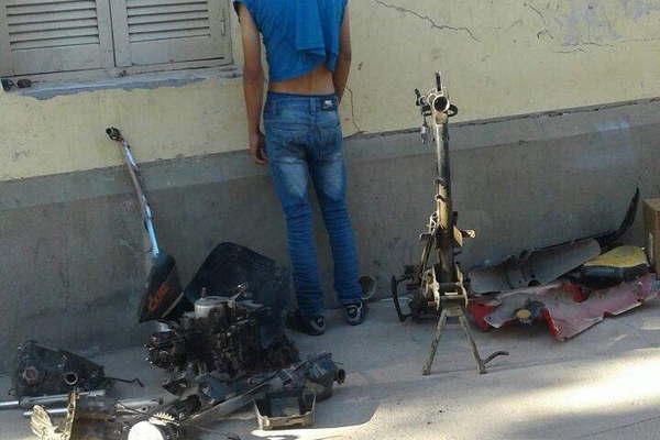 Habriacutea sustraiacutedo una motocicleta y la ofreciacutea a traveacutes de Facebook