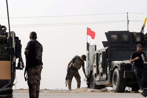 Decenas de combatientes del EI murieron en el avance del ejeacutercito hacia Mosul