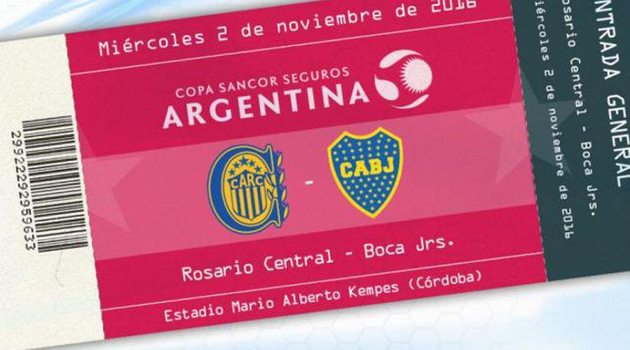Boca-Central en Coacuterdoba- la informacioacuten de la venta de entradas