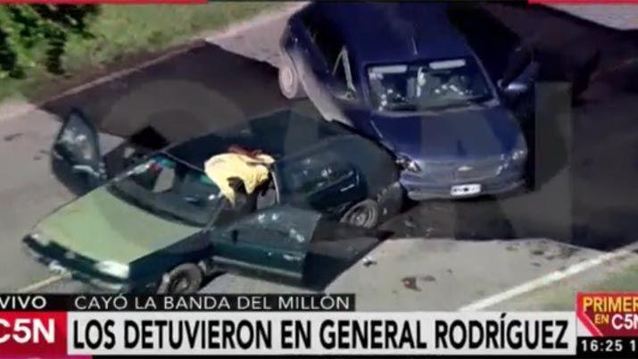Detuvieron a los jefes de la Banda del Milloacuten tras un tiroteo