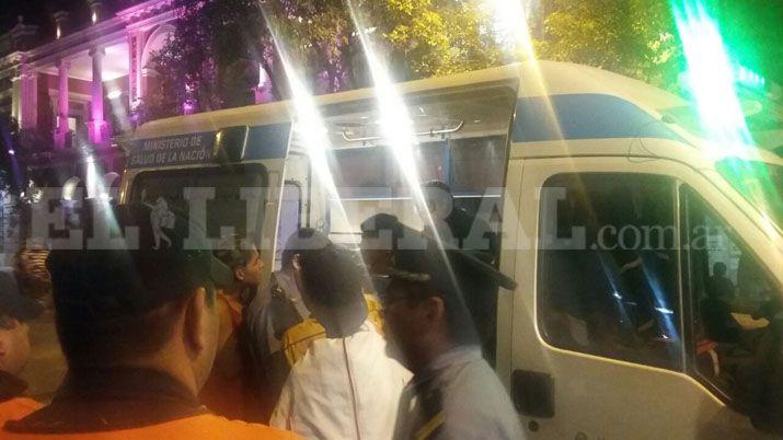 Enfrentamiento en Plaza Libertad- adolescente herido y dos demorados