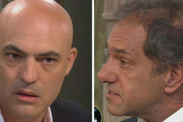 El padre del chico que matoacute a un ladroacuten tuvo un duro cruce con Scioli