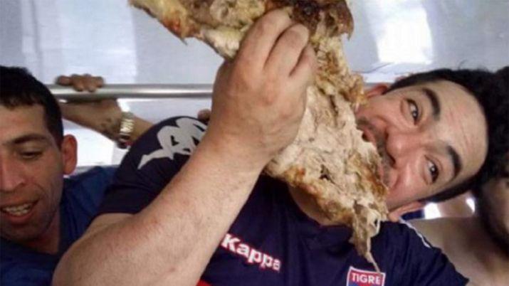 Una de las fotos compartidas en Facebook