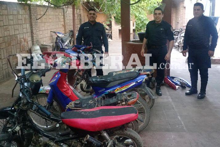 La policía secuestró los bienes de dudosa procedencia Foto Julio J Jozami