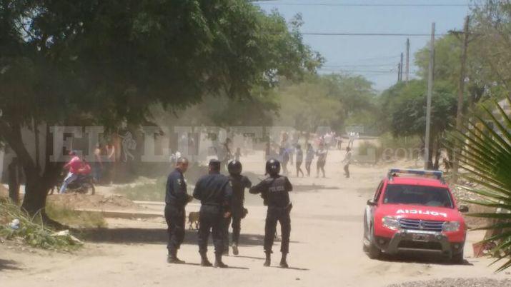 Serios incidentes frente al negocio donde mataron a Cuerito Lescano