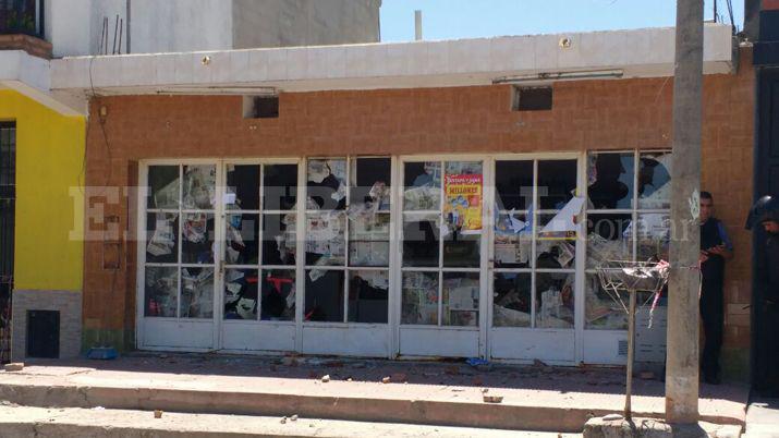 Serios incidentes frente al negocio donde mataron a Cuerito Lescano