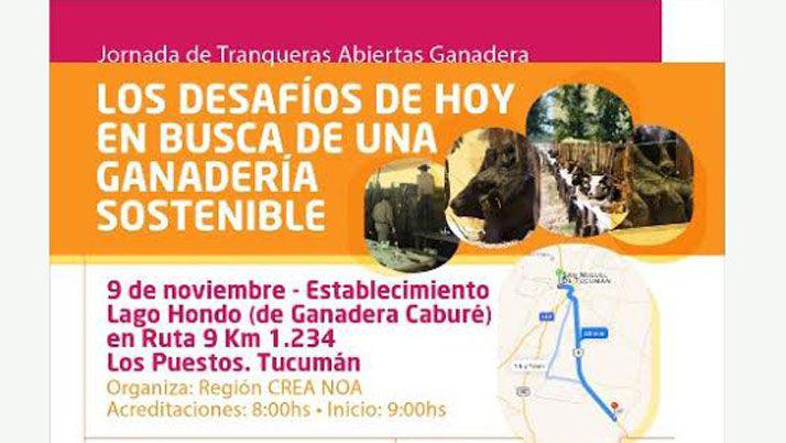 Todo listo para una nueva jornada de tranqueras abiertas ganaderas NOA