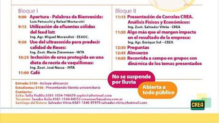 Todo listo para una nueva jornada de tranqueras abiertas ganaderas NOA