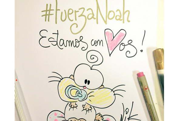 Los famosos enviaron mensajes de solidaridad