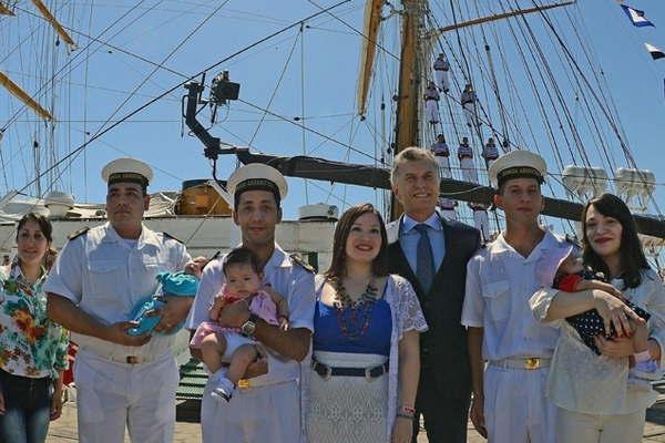 Macri agradecioacute a la Fragata Libertad por habernos representado con profesionalismo