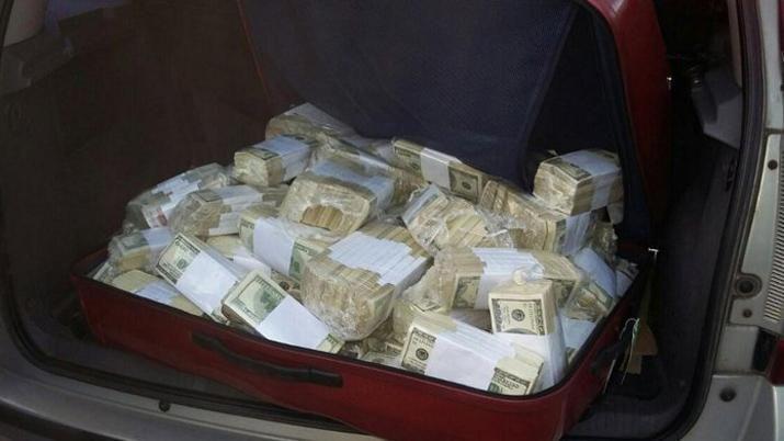 Los millones de dólares fueron encontrados en un convento de General Rodríguez Foto archivo