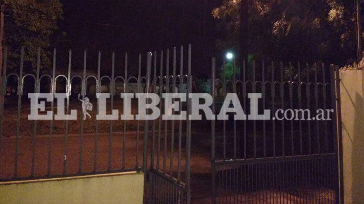 La lluvia cayó en la noche del lunes en la Ciudad Spa Foto corresponsalía EL LIBERAL