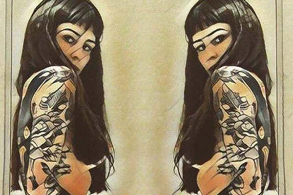 Candelaria Tinelli se desnudoacute para una produccioacuten