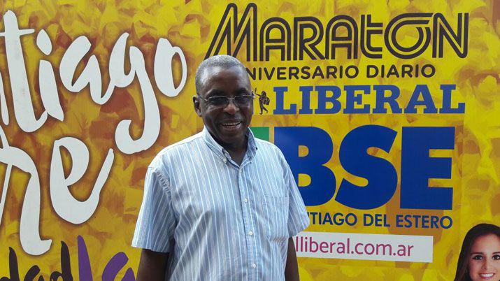 El Padre Koffi Gilbert participaraacute del Maratoacuten de EL LIBERAL