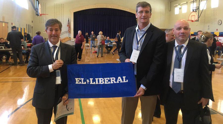 Los estadounidenses vivieron la votacioacuten como una fiesta