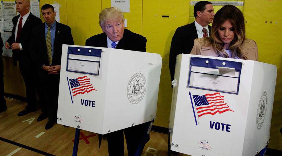 Votoacute Trump- Todo pinta bien las cosas estaacuten saliendo muy bien