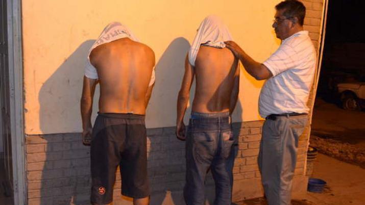 Detenidos al ser sorprendidos con 2 gramos de marihuana