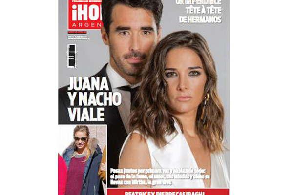 Nacho y Juana Viale abren su corazoacuten  en iexclHOLA Argentina