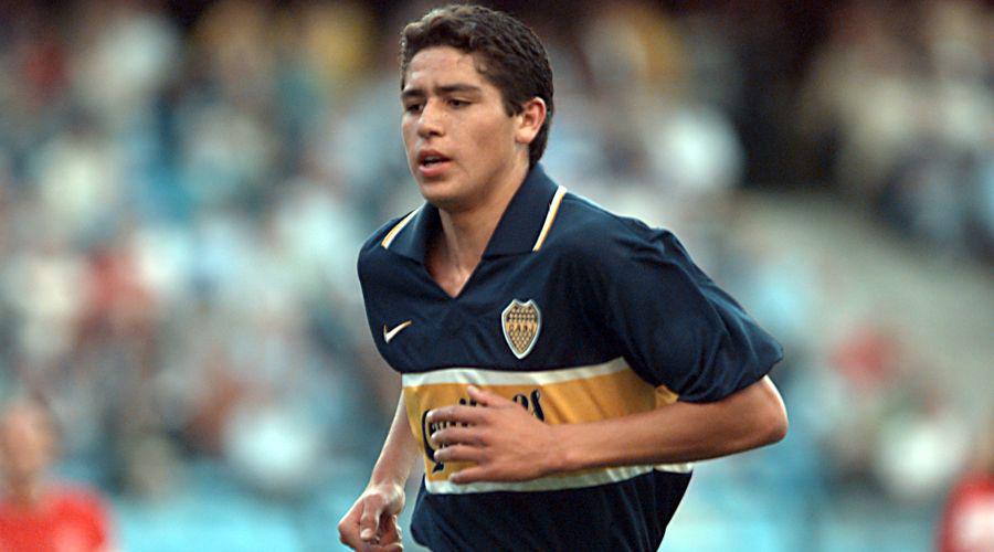Video- A 20 antildeos del debut de Riquelme en Boca