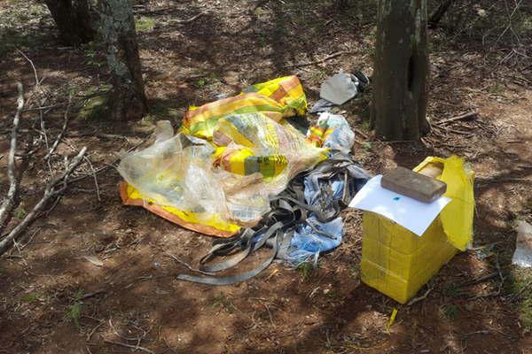Descubren avioneta que huyoacute a Salta y arrojoacute 200 kg de cocaiacutena