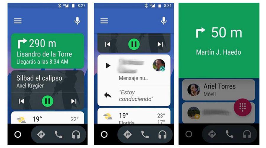 Android Auto es la nueva aplicacioacuten de Google