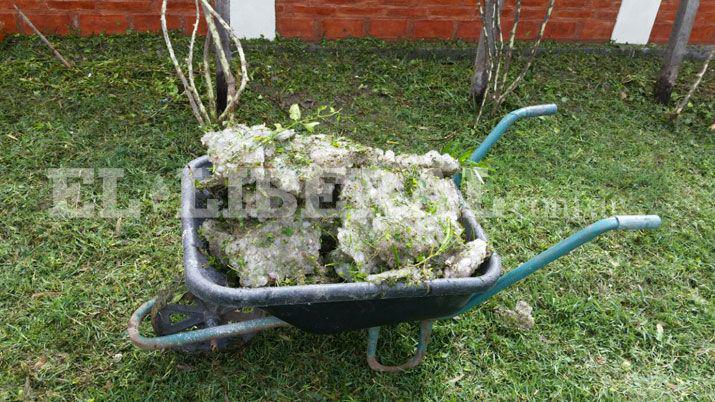 Tremendas imaacutegenes del violento temporal en Malbraacuten