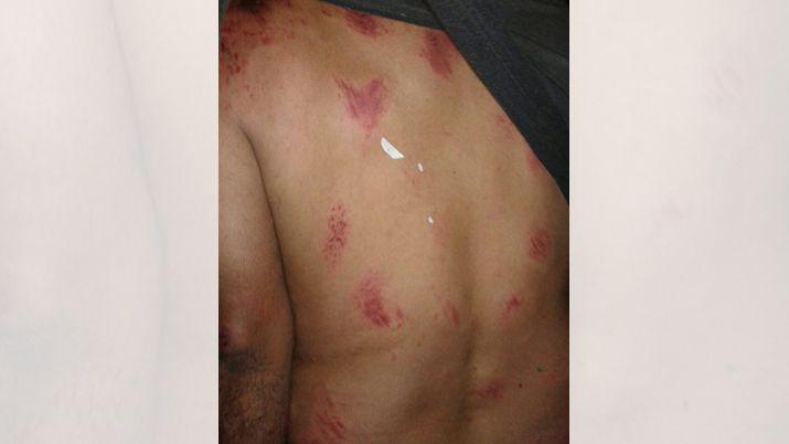 Tremendas imaacutegenes del violento temporal en Malbraacuten