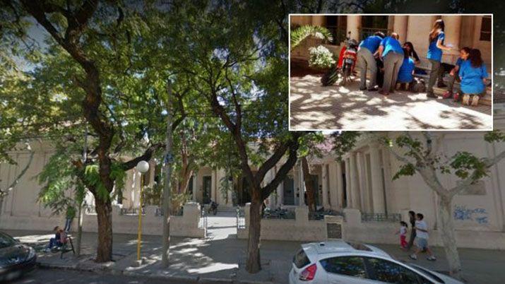 Bomba de gas lacrimógeno causó pnico en una escuela