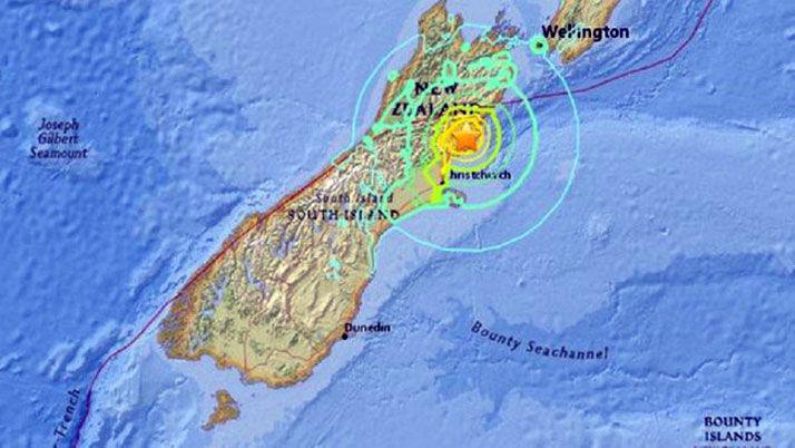 Terremoto de 7 8 grados sacudioacute a Nueva Zelanda