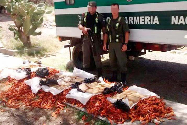El operativo fue realizado por Gendarmería en Trancas