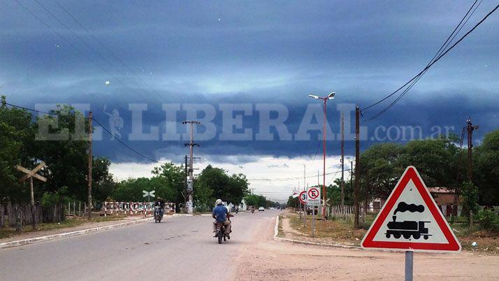 Pampa de los Guanacos- fuertes tormentas eléctricas