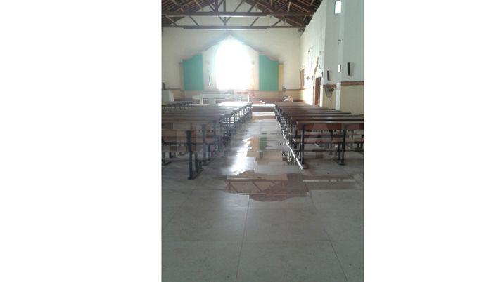 Las imaacutegenes del desastre que causoacute la tormenta en Antildeatuya