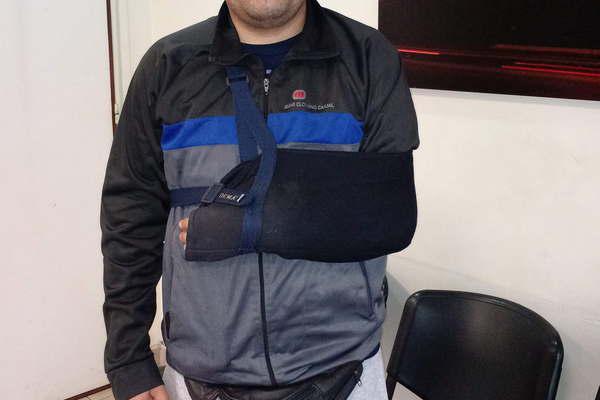 Joven necesita 80000 para salvar su brazo